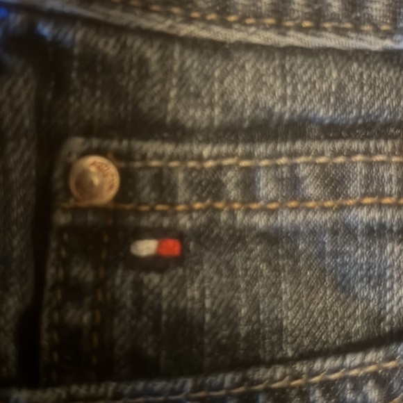 Tommy Hilfiger Denim  Jeans Zip Close Double Button Size 8 - Picture 6 of 6